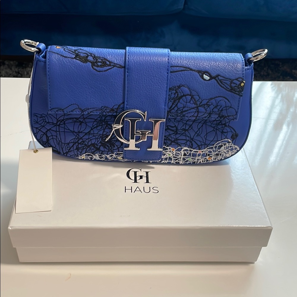 Blue Designer Women's Bag